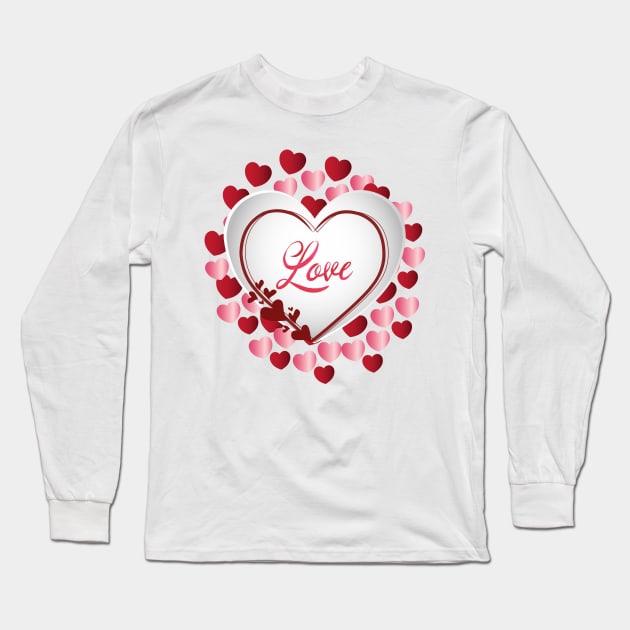 Love makes the world go round Long Sleeve T-Shirt by Designs and Dreams